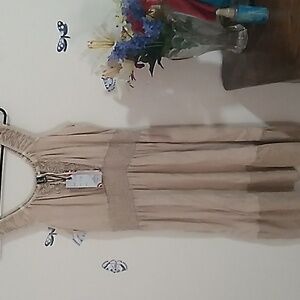 Sacred threads baige summer dress L/XL